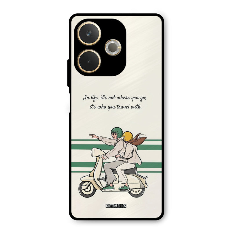 Travel Partner Oppo A5 Pro Mobile Back Cover - Cute PrintShield Case
