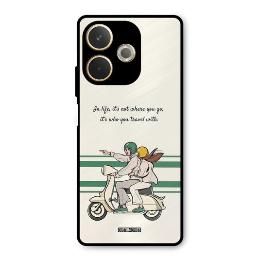 Travel Partner Oppo A5 Pro Mobile Back Cover - Cute PrintShield Case