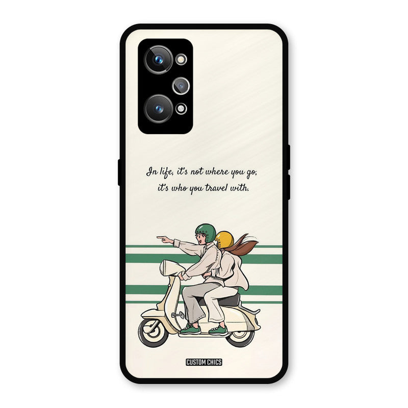 Travel Partner Realme GT Neo 2 Mobile Back Cover - Cute PrintShield Case