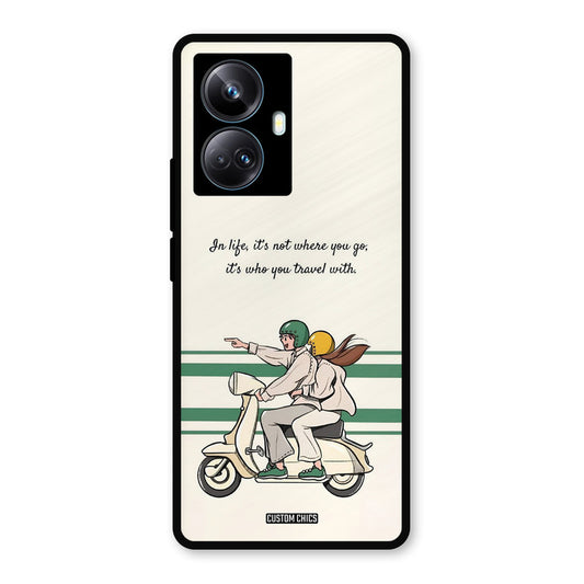 Travel Partner Realme 10 Pro Plus Mobile Back Cover - Cute PrintShield Case