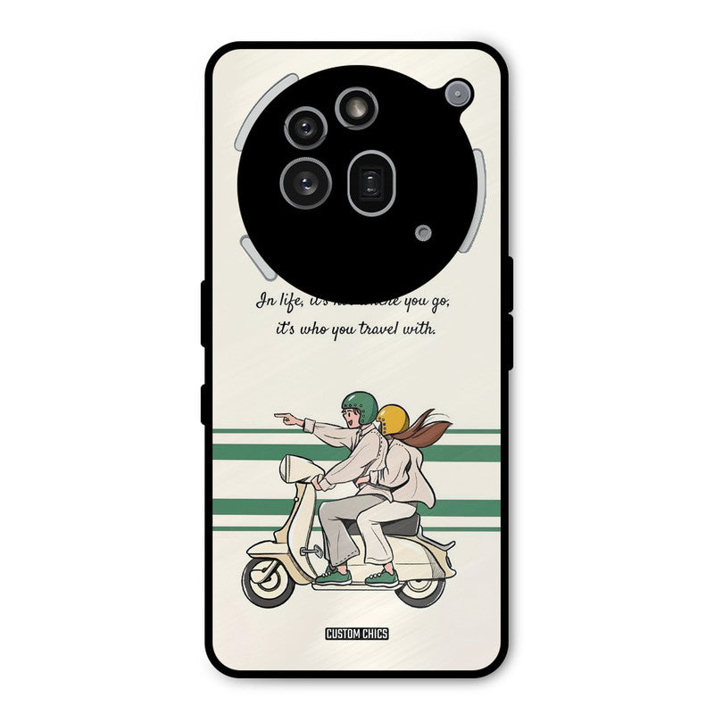 Travel Partner Nothing Phone 3A Pro Mobile Back Cover - Cute PrintShield Case