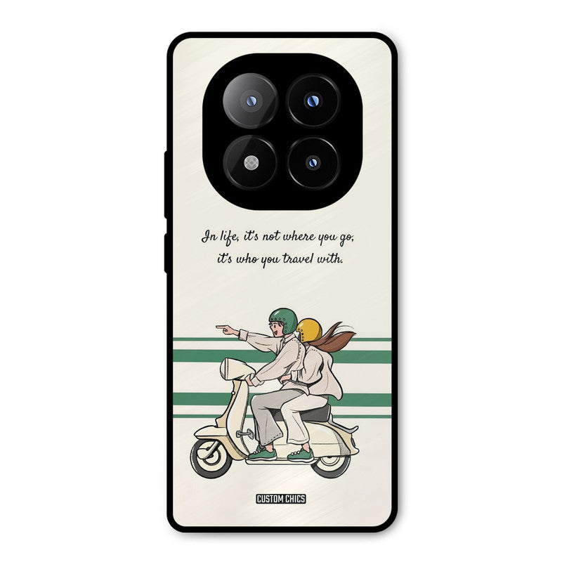 Travel Partner Redmi Note 14 Pro Plus 5G Mobile Back Cover - Cute PrintShield Case