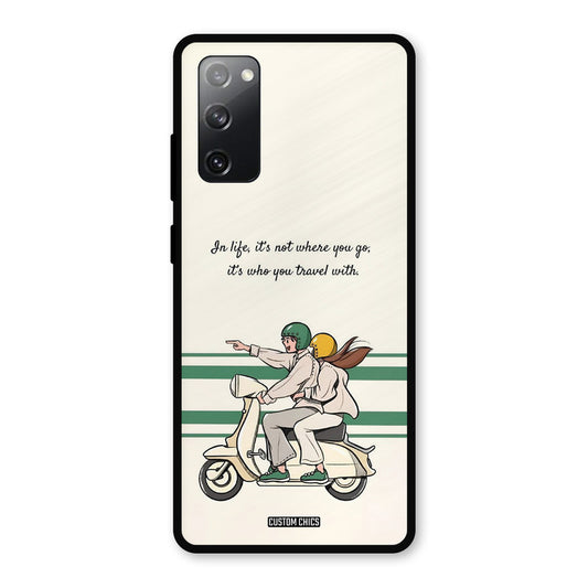 Travel Partner Samsung Galaxy S20 FE 5G Mobile Back Cover - Cute PrintShield Case