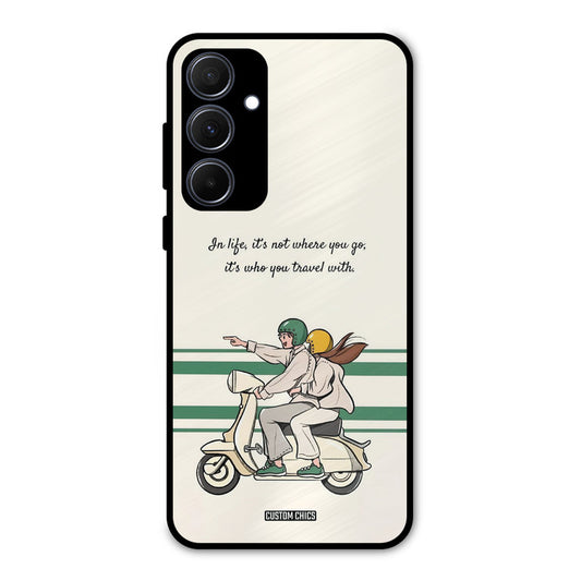 Travel Partner Samsung Galaxy A35 5G Mobile Back Cover - Cute PrintShield Case
