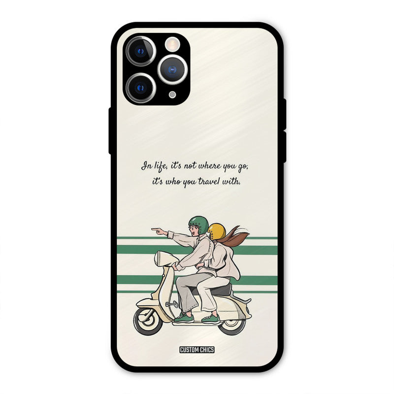 Travel Partner iPhone 11 Pro Max Mobile Back Cover - Cute PrintShield Case