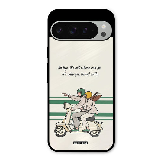 Travel Partner Google Pixel 9 Pro XL Mobile Back Cover - Cute PrintShield Case