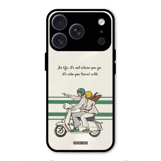 Travel Partner iPhone 17 Pro Mobile Back Cover - Cute PrintShield Case
