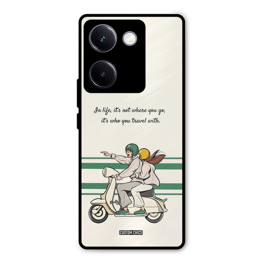Travel Partner Vivo Y300 Plus Mobile Back Cover - Cute PrintShield Case