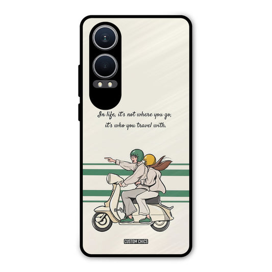 Travel Partner Oneplus Nord CE4 Lite Mobile Back Cover - Cute PrintShield Case