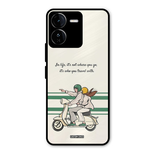Travel Partner iQOO Z9 Mobile Back Cover - Cute PrintShield Case