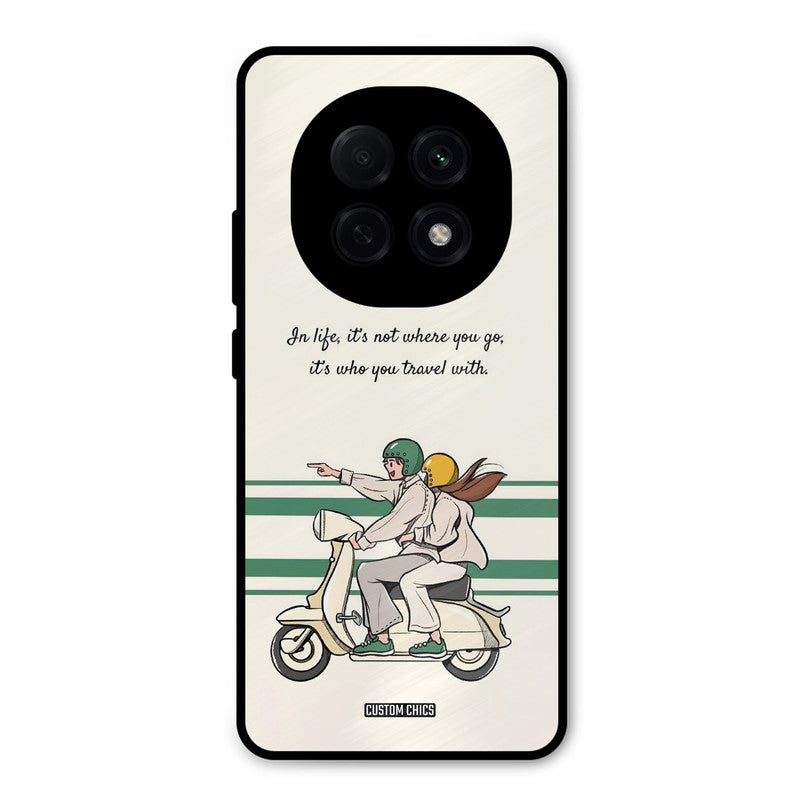 Travel Partner Oppo F29 Pro Mobile Back Cover - Cute PrintShield Case