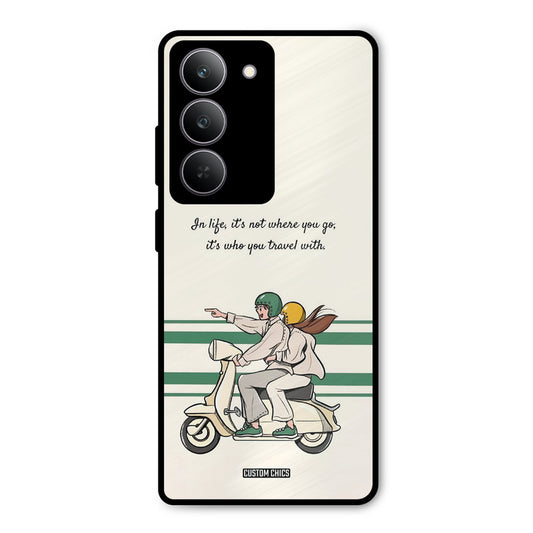 Travel Partner Realme 14x Mobile Back Cover - Cute PrintShield Case