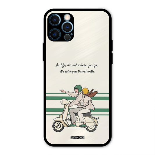 Travel Partner iPhone 12 Pro Max Mobile Back Cover - Cute PrintShield Case