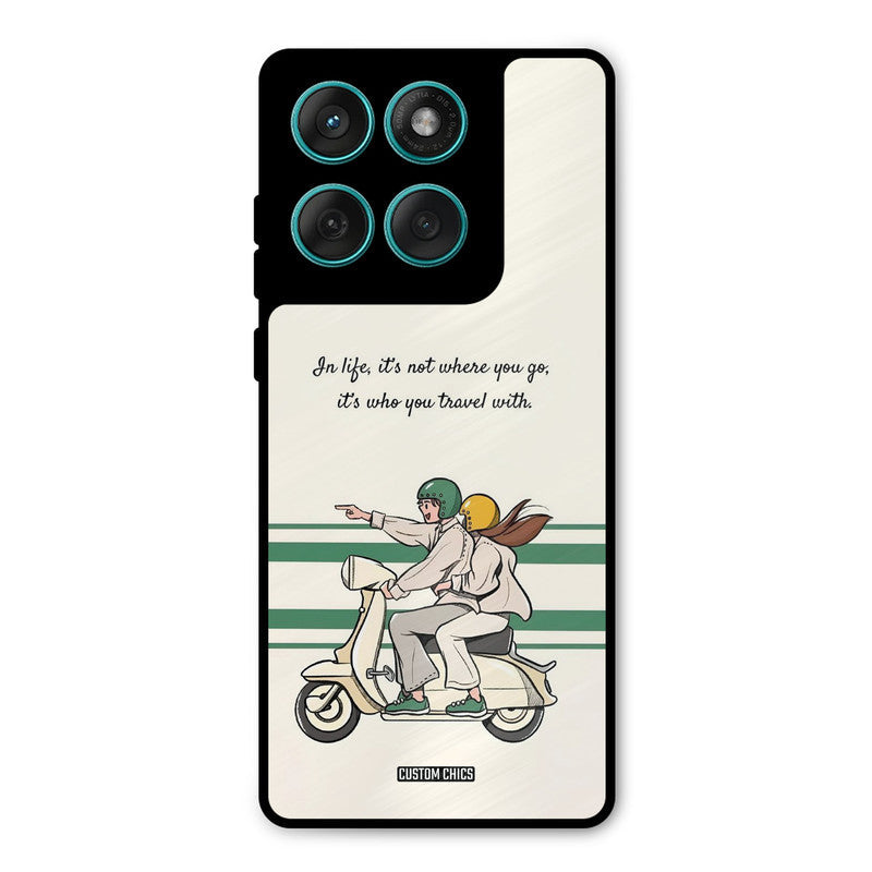 Travel Partner Motorola Edge 60 Mobile Back Cover - Cute PrintShield Case