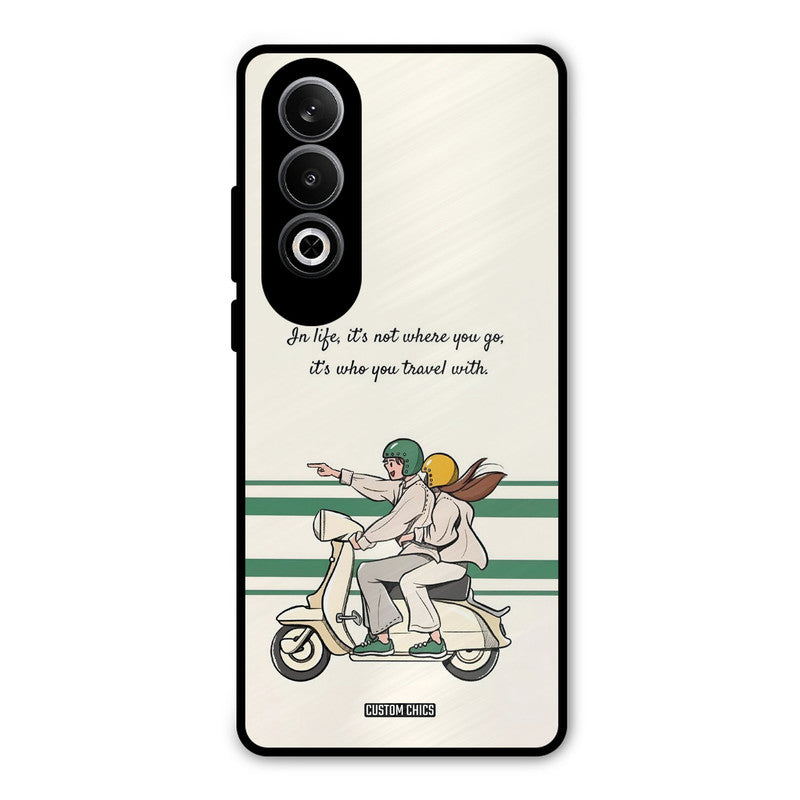 Travel Partner OnePlus Nord CE4 Mobile Back Cover - Cute PrintShield Case