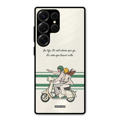 Travel Partner Samsung Galaxy S25 Ultra Mobile Back Cover - Cute PrintShield Case