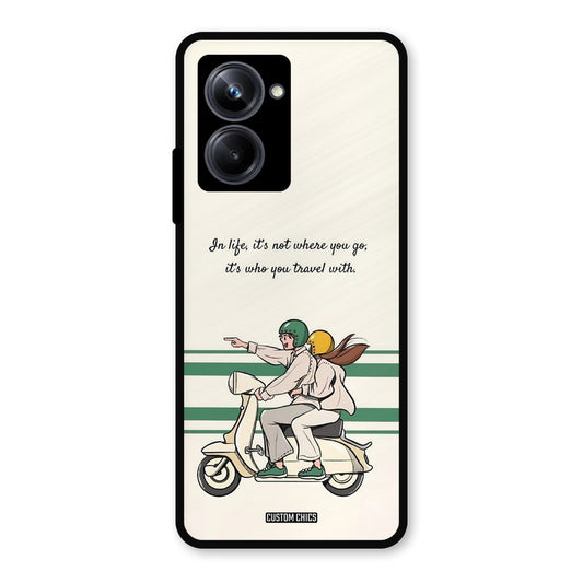 Travel Partner Realme 10 Pro Mobile Back Cover - Cute PrintShield Case