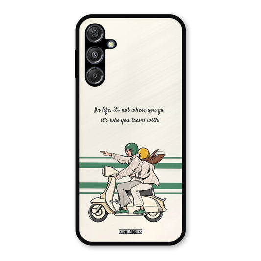 Travel Partner Samsung Galaxy M34 5G Mobile Back Cover - Cute PrintShield Case