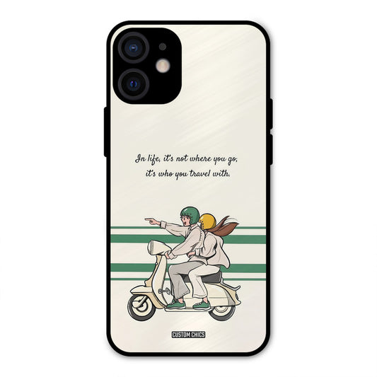 Travel Partner iPhone 12 Mini Mobile Back Cover - Cute PrintShield Case