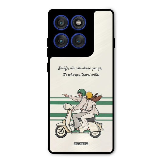 Travel Partner Motorola Edge 60 Pro Mobile Back Cover - Cute PrintShield Case