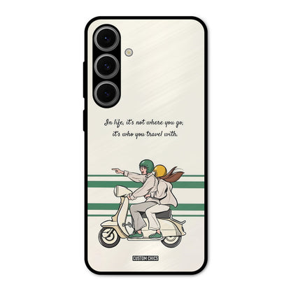 Travel Partner Samsung Galaxy S24 FE Mobile Back Cover - Cute PrintShield Case