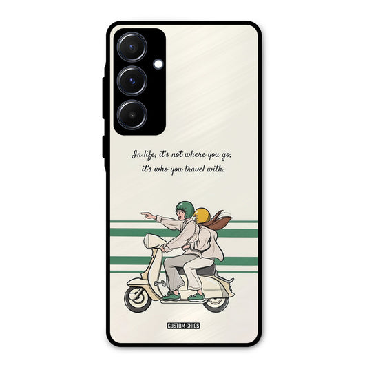 Travel Partner Samsung Galaxy A55 5G Mobile Back Cover - Cute PrintShield Case
