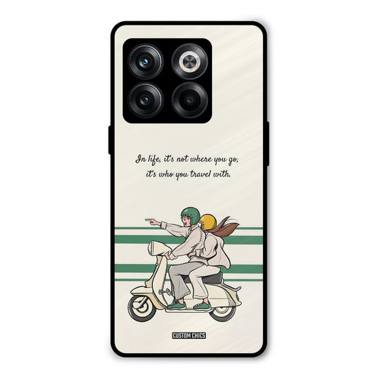 Travel Partner Oneplus 10T Mobile Back Cover - Cute PrintShield Case