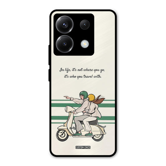 Travel Partner Poco X6 Mobile Back Cover - Cute PrintShield Case