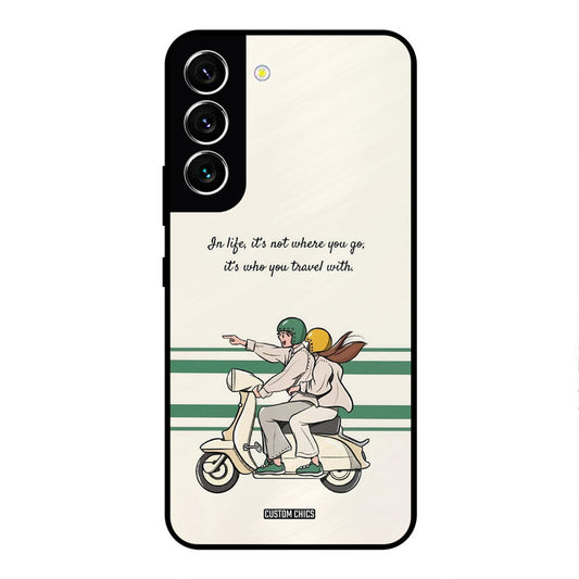 Travel Partner Samsung Galaxy S22 Mobile Back Cover - Cute PrintShield Case