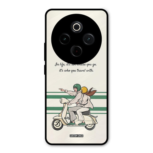 Travel Partner iQoo Z10 Mobile Back Cover - Cute PrintShield Case