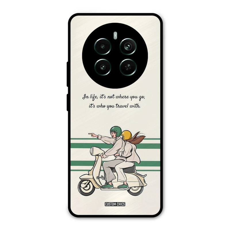 Travel Partner Realme 12 Plus Mobile Back Cover - Cute PrintShield Case