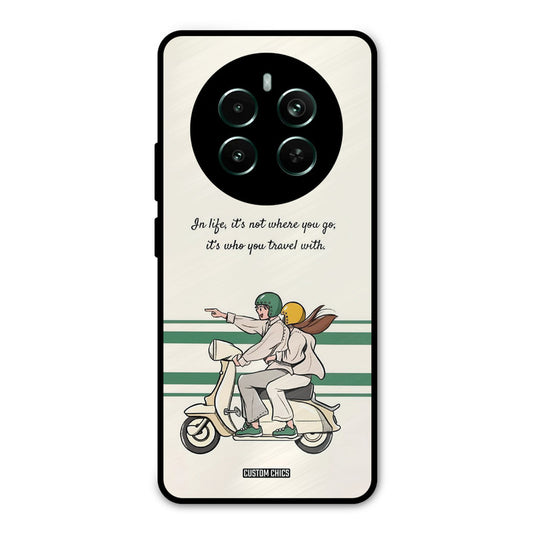Travel Partner Realme 12 Plus Mobile Back Cover - Cute PrintShield Case