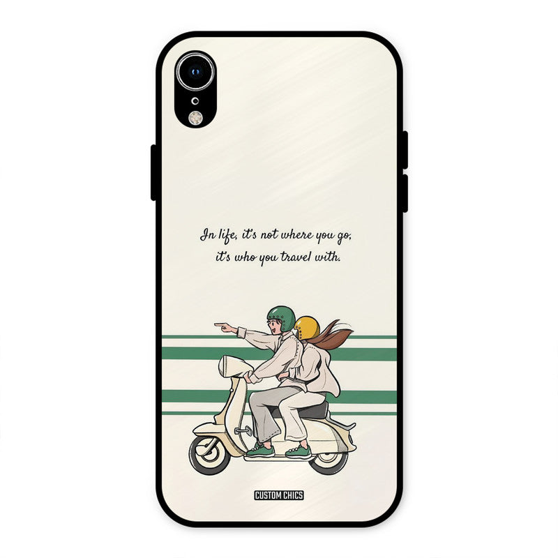 Travel Partner iPhone XR Mobile Back Cover - Cute PrintShield Case