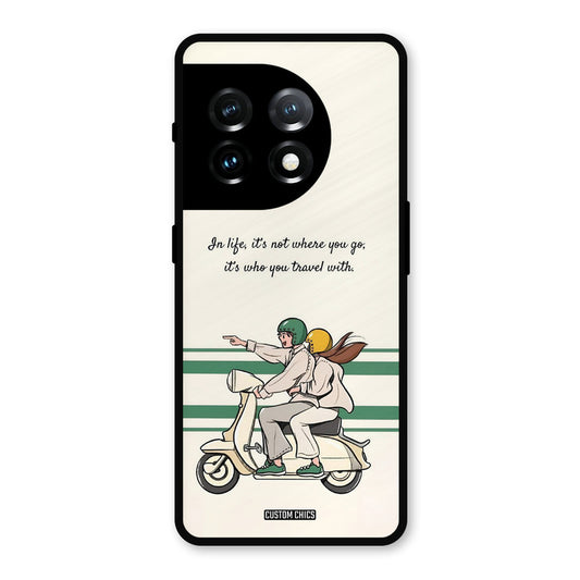Travel Partner OnePlus 11 Mobile Back Cover - Cute PrintShield Case