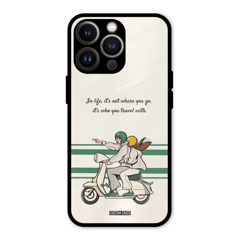 Travel Partner iPhone 13 Pro Max Mobile Back Cover - Cute PrintShield Case