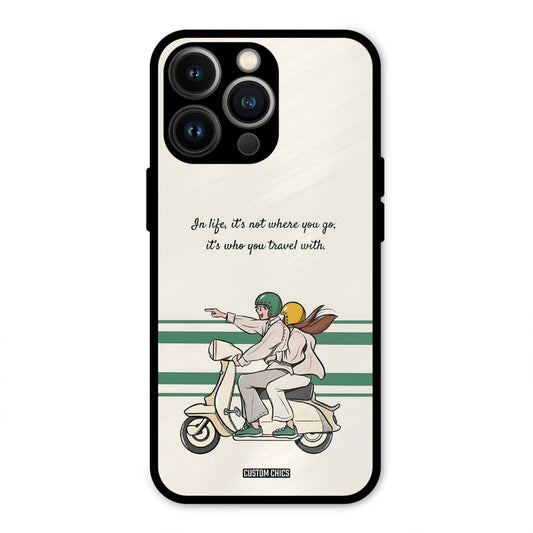 Travel Partner iPhone 13 Pro Max Mobile Back Cover - Cute PrintShield Case