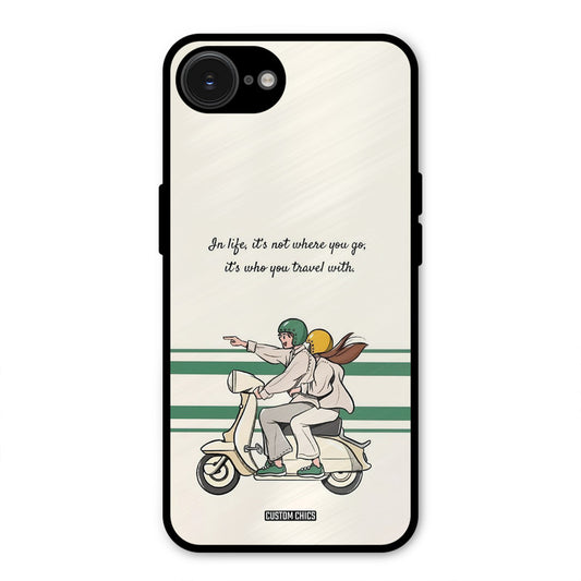 Travel Partner iPhone 16e Mobile Back Cover - Cute PrintShield Case