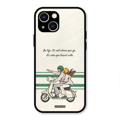 Travel Partner iPhone 13 Mobile Back Cover - Cute PrintShield Case