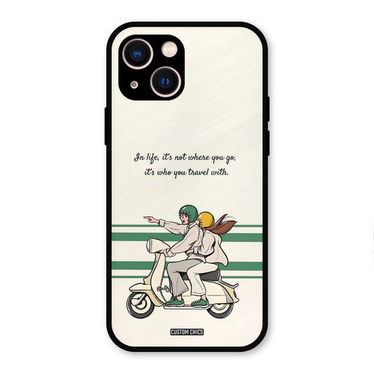 Travel Partner iPhone 13 Mobile Back Cover - Cute PrintShield Case