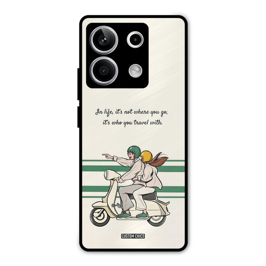 Travel Partner Redmi Note 13 5G Mobile Back Cover - Cute PrintShield Case