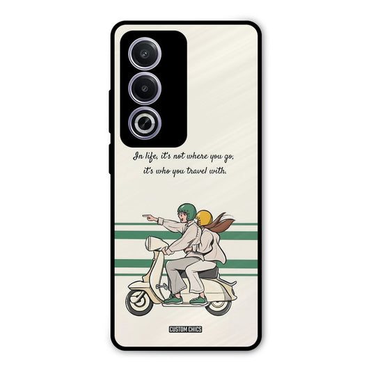 Travel Partner Oppo A3 Pro Mobile Back Cover - Cute PrintShield Case