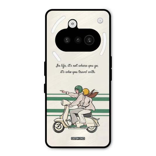 Travel Partner Nothing Phone 3A Mobile Back Cover - Cute PrintShield Case