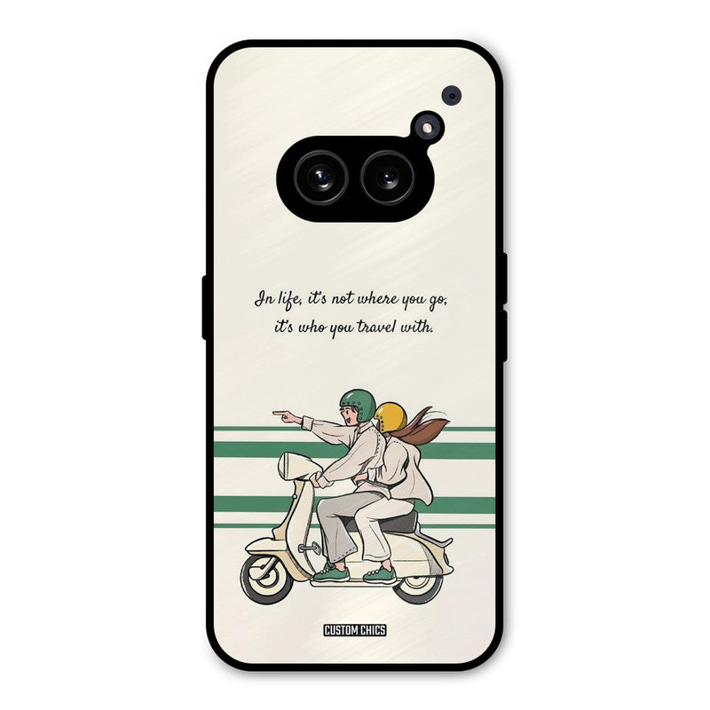 Travel Partner Nothing Phone 2a Mobile Back Cover - Cute PrintShield Case