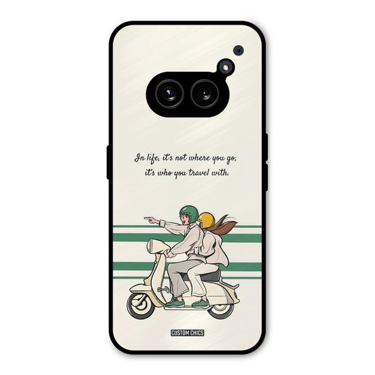 Travel Partner Nothing Phone 2a Mobile Back Cover - Cute PrintShield Case