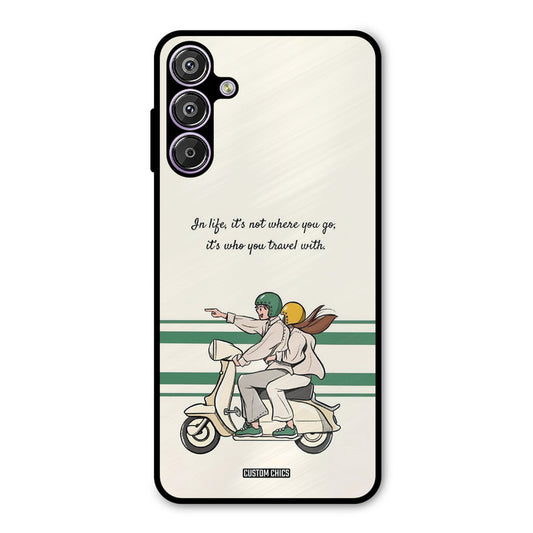 Travel Partner Samsung Galaxy M15 Mobile Back Cover - Cute PrintShield Case