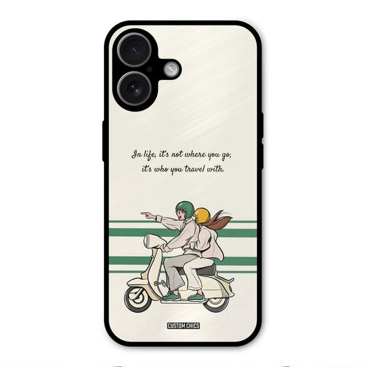 Travel Partner iPhone 17 Mobile Back Cover - Cute PrintShield Case