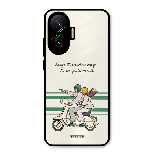 Travel Partner Poco F7 5G Mobile Back Cover - Cute PrintShield Case