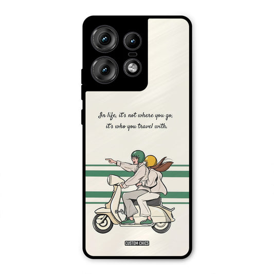 Travel Partner Motorola Edge 50 Pro Mobile Back Cover - Cute PrintShield Case