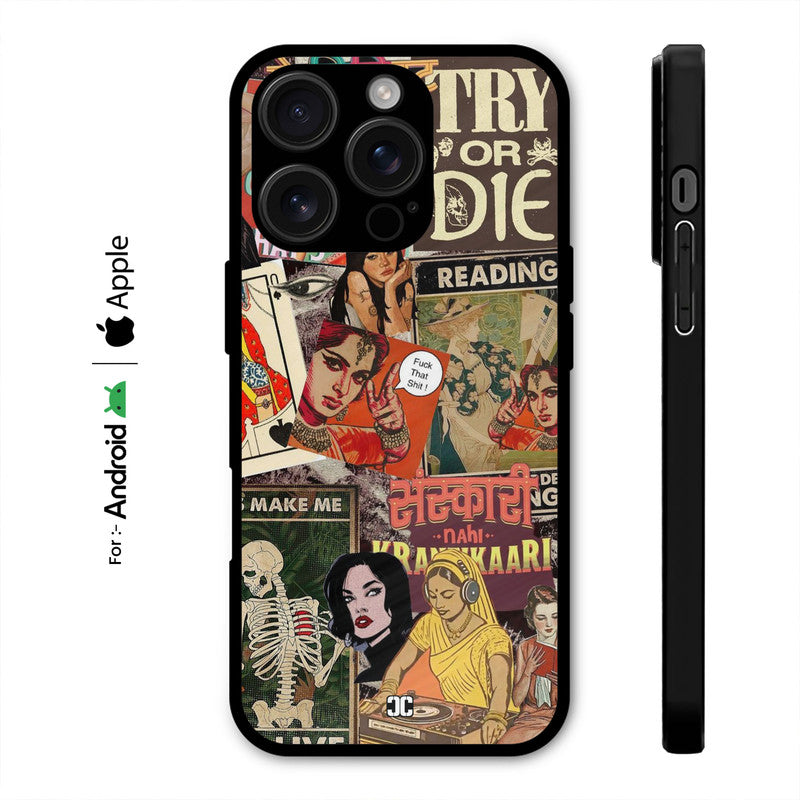 Try Or Die Case – Premium PrintShield Mobile Cover