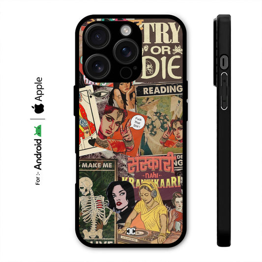 Try Or Die Case – Premium PrintShield Mobile Cover